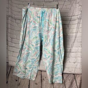 Paisley sleep pant, size 2x